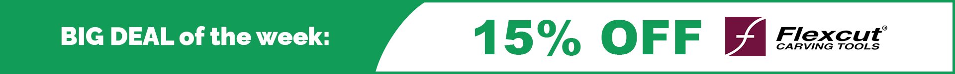 BDOTW: 15% Off Flexcut Products Jan 26-Large