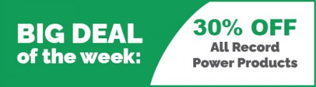 BDOTW: 30% Off All Record Power Products - Small