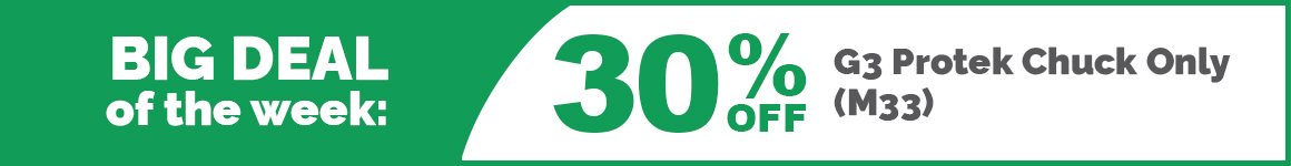 BDOTW: 30% Off G3 Protek Chuck Only (M33) - Medium