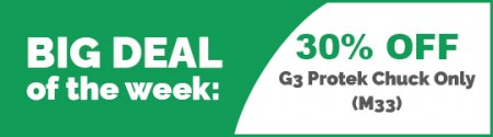 BDOTW: 30% Off G3 Protek Chuck Only (M33) - Small