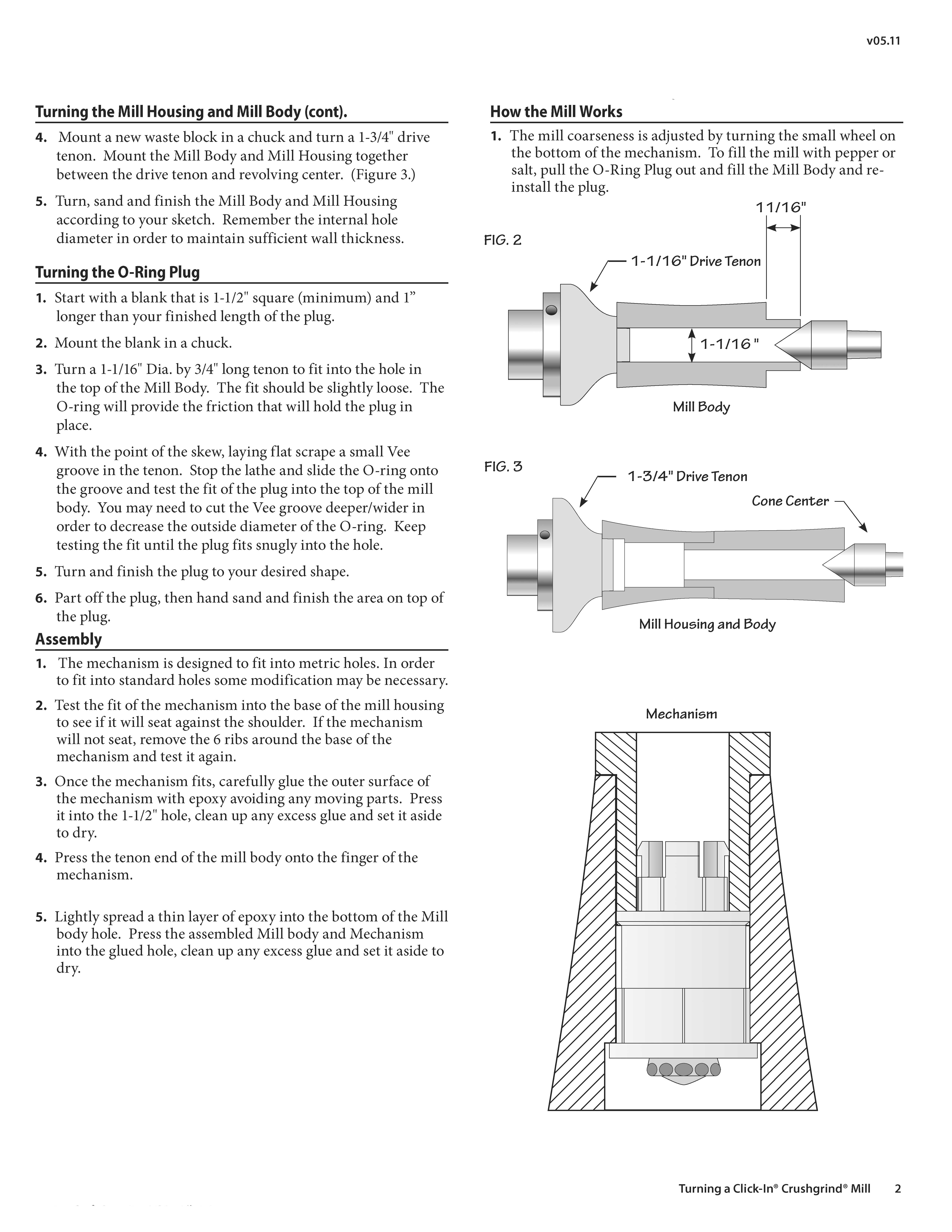 Instructions Turners Retreat